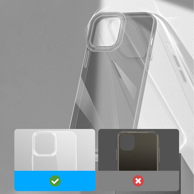 Baseus Simple Series Case transparent gel case for iPhone 13 Pro black (ARAJ000401) 12