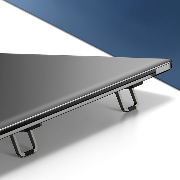 Baseus universal laptop feet stands (2 pcs.) silver (LUZC000012) 19