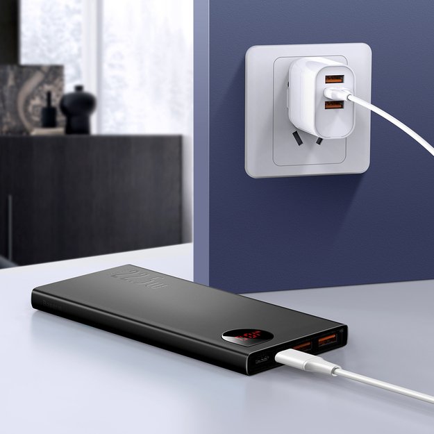 Baseus Adaman Metal Power Bank with Fast Charging 10000mAh 22.5W (Overseas Edition 2021) Black 8