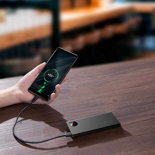 Baseus Adaman Metal Power Bank with Fast Charging 10000mAh 22.5W (Overseas Edition 2021) Black 12