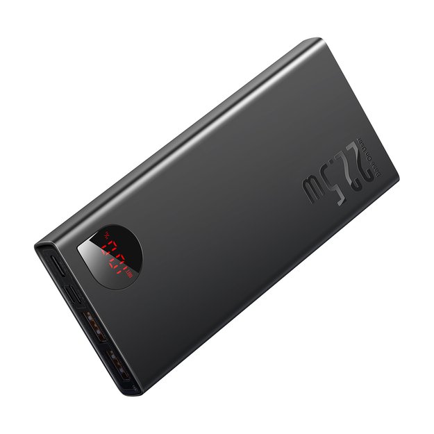 Baseus Adaman Metal Power Bank with Fast Charging 10000mAh 22.5W (Overseas Edition 2021) Black 3