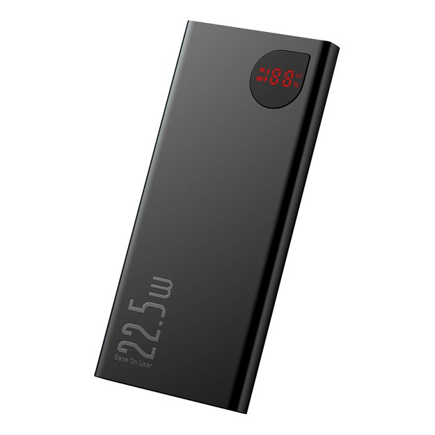 Baseus Adaman Metal Power Bank with Fast Charging 10000mAh 22.5W (Overseas Edition 2021) Black 2