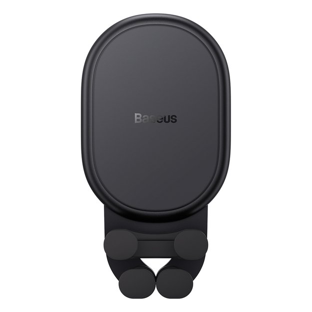 Baseus car holder with built-in 15W inductive charger for air vent black 1