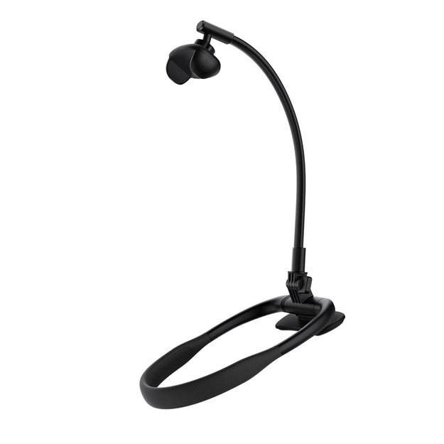 Baseus ComfortJoy Series universal neck mount, phone stand black (LUGB000001) 1