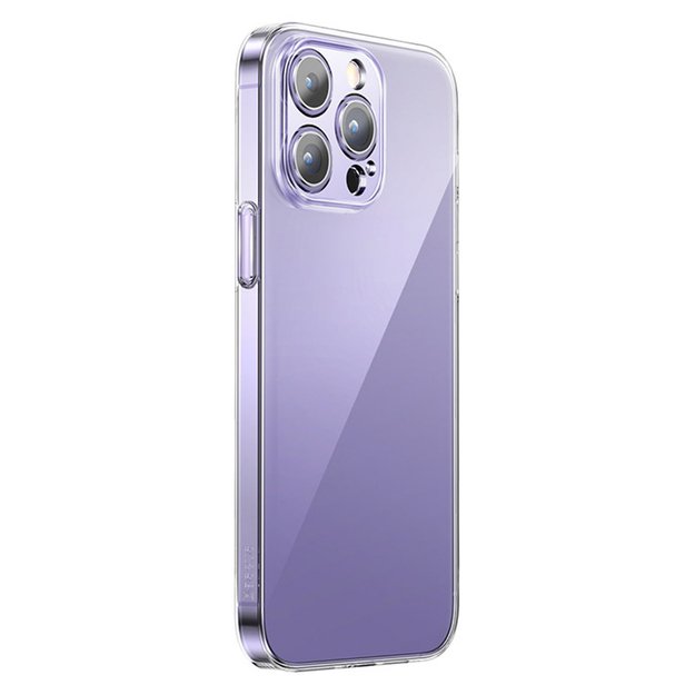 Baseus Crystal Case for iPhone 14 Pro Max thin cover + transparent glass 5
