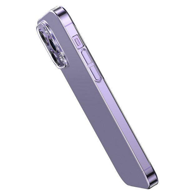 Baseus Crystal Case for iPhone 14 Pro Max thin cover + transparent glass 6