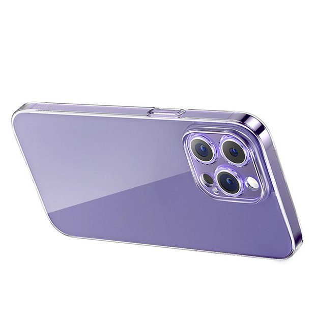 Baseus Crystal Case for iPhone 14 Pro Max thin cover + transparent glass 2