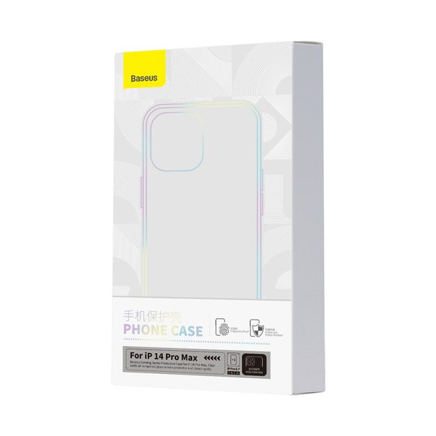 Baseus Corning Case for iPhone 14 Pro Max armored cover + transparent glass 4