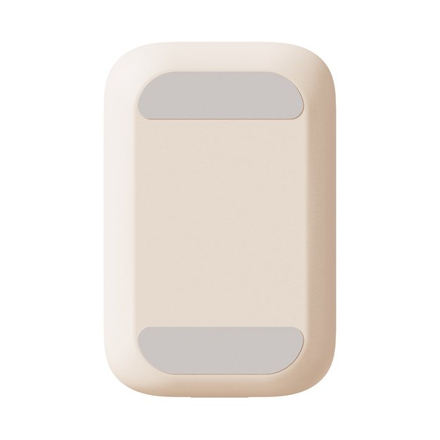 Adjustable phone stand with mirror Baseus Seashell Series - beige 3