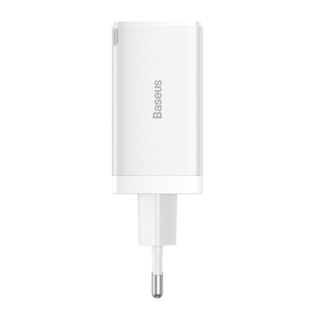 GaN 2xUSB C 1xUSB 65W fast charger Baseus GaN5 Pro + USB C - USB C 100W cable - white 5