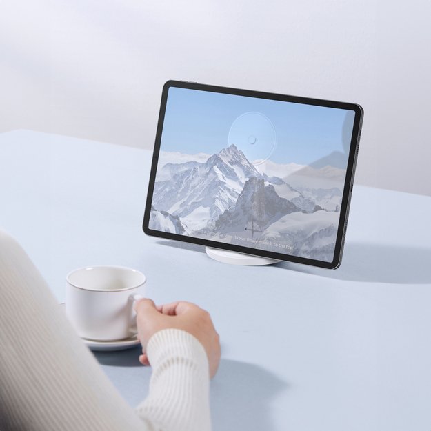 Baseus MagPro magnetic standing holder for the phone - white 7