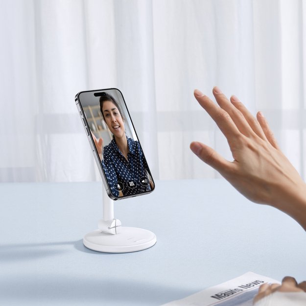 Baseus MagPro magnetic standing holder for the phone - white 8