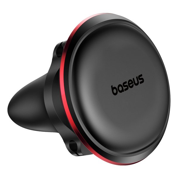 Baseus C40141201913-00 magnetic car holder for air vent - black and red 1
