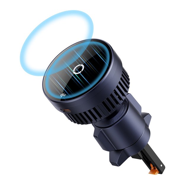 Baseus MagPro BS-CW04 Car Holder with Qi2.0 15W Inductive Charger for Air Vent - Black 6