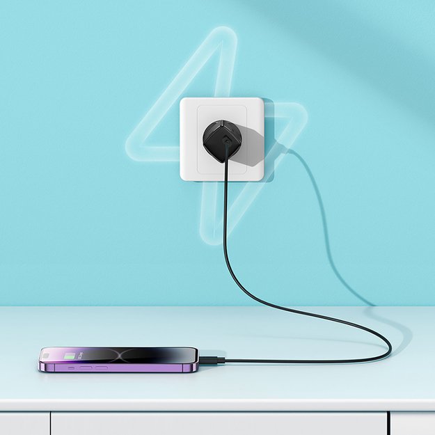 Baseus Cube Pro 30W USB-C Wall Charger - Black 14