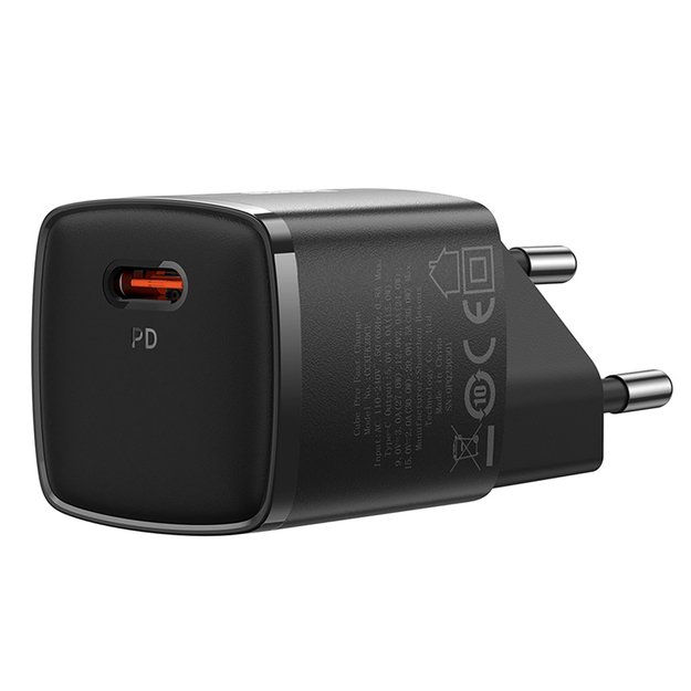 Baseus Cube Pro 30W USB-C Wall Charger - Black 2