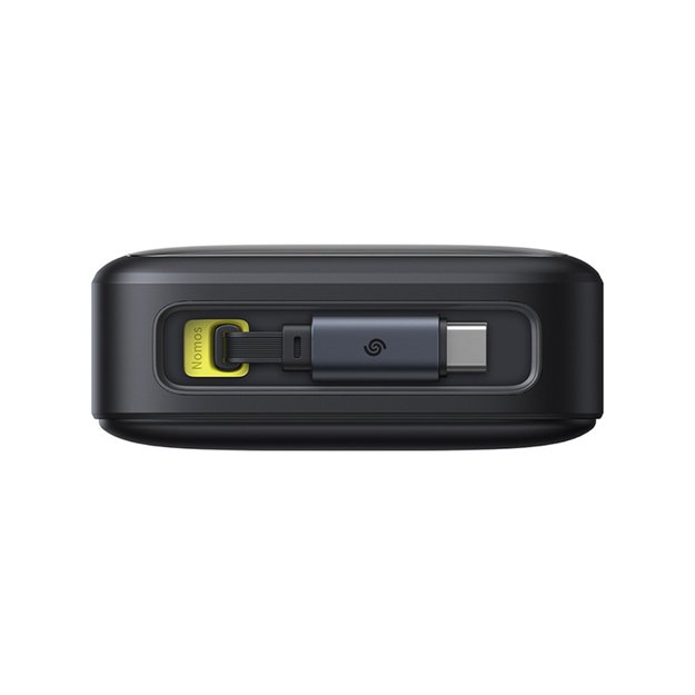 Baseus Free2Pull 20000mAh 65W Power Bank with Retractable USB-C Cable - Black 4