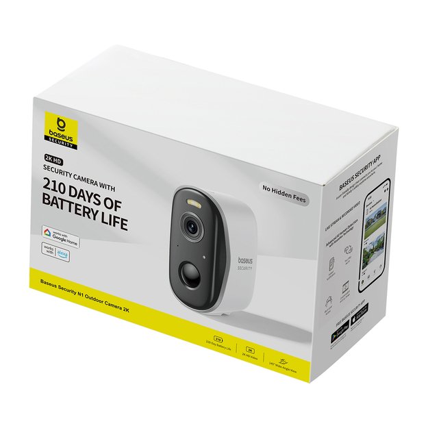 Baseus Security N1 2K Outdoor Camera – White 2