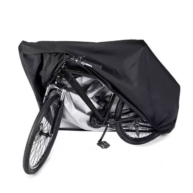 Waterproof grill cover, bicycle cover, bike cover, garden furniture cover, XL cover black 3