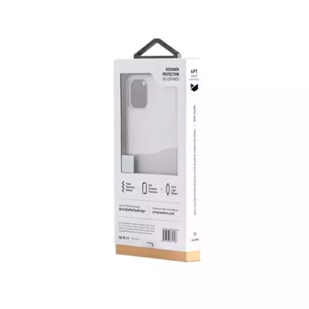 Uniq Vesto Hue case for iPhone 11 Pro Max - transparent and silver 3