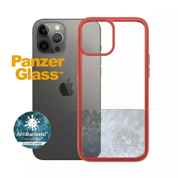 PanzerGlass ClearCase case for iPhone 12 Pro Max - transparent and red 4