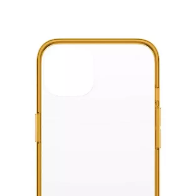 PanzerGlass ClearCase antibacterial case with Military Grade certificate for iPhone 13 / 14 / 15 - transparent yellow 2