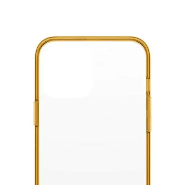 PanzerGlass ClearCase Antibacterial Military Grade Certified Case for iPhone 13 Pro Max - Transparent Yellow 7