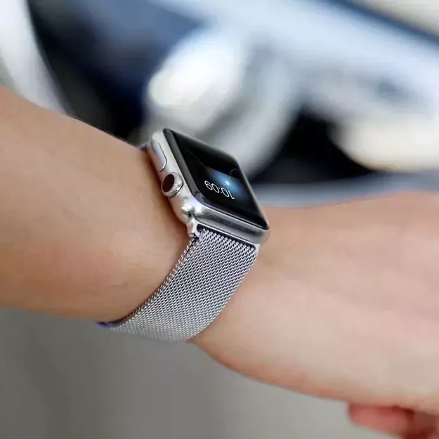 Magnetic Strap Apple Watch 45mm Magnetic Strap Apple Watch Bracelet - Mint 6