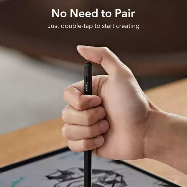 ESR Digital+ Magnetic Stylus Pen for iPad - Black 5