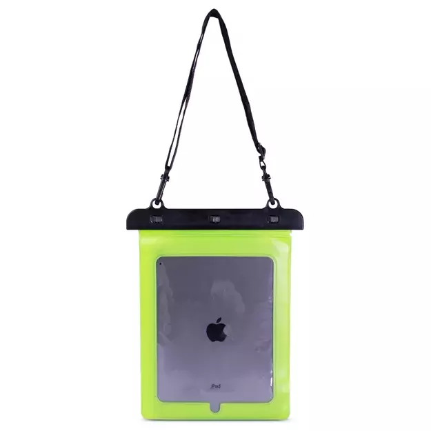 Waterproof PVC tablet case - green 6