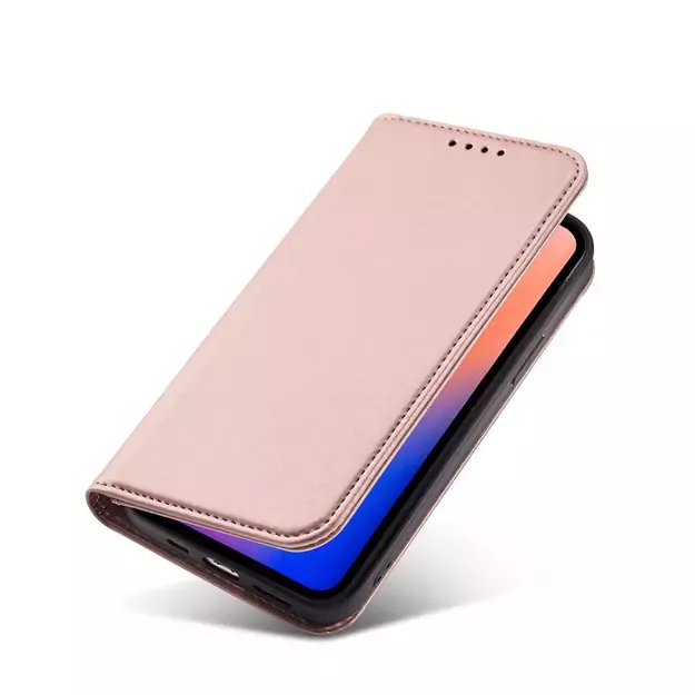 Magnet Card Case for iPhone 12 Pro Max Pouch Card Wallet Card Holder Pink 18
