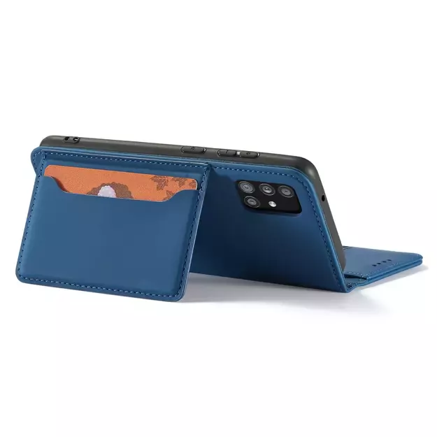 Magnet Card Case for Xiaomi Redmi Note 11 Pro Pouch Card Wallet Card Holder Blue 21