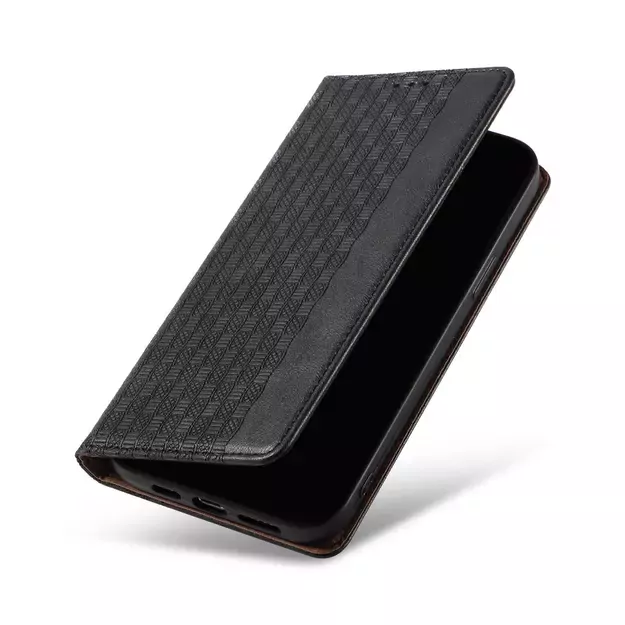 Magnet Strap Case for iPhone 12 Pro Max Pouch Wallet + Mini Lanyard Pendant Black 20