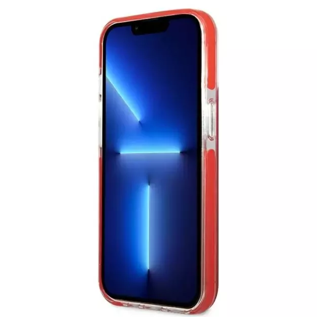 Karl Lagerfeld KLHCP13LTPE2TR iPhone 13 Pro / 13 6,1  hardcase czerwony/red Karl&Choupette Head 11