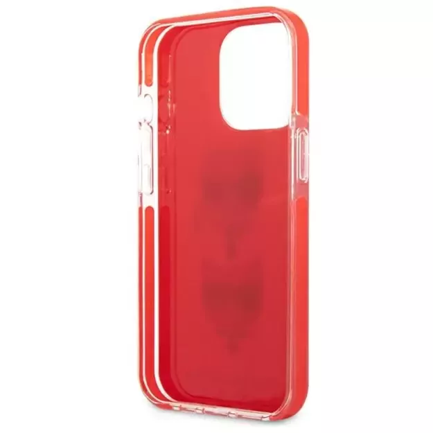 Karl Lagerfeld KLHCP13LTPE2TR iPhone 13 Pro / 13 6,1  hardcase czerwony/red Karl&Choupette Head 13