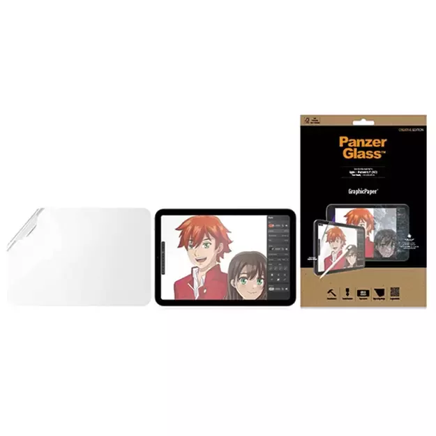 PanzerGlass GraphicPaper antibacterial foil for iPad mini 8.3&quot  2021