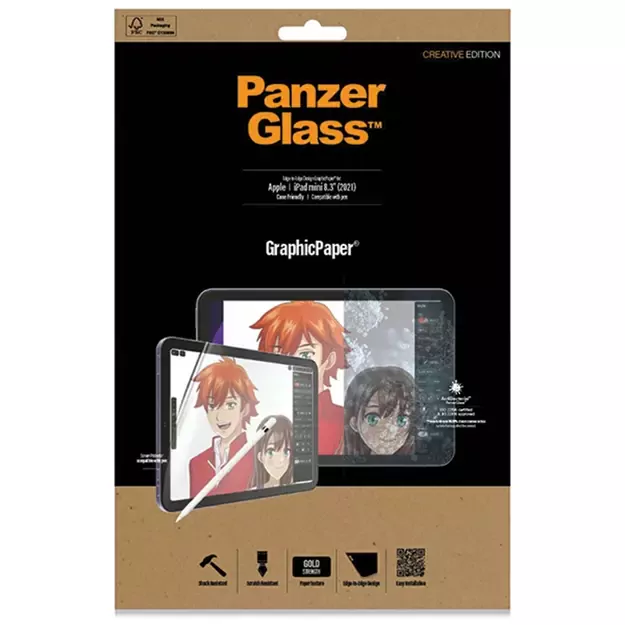 PanzerGlass GraphicPaper antibacterial foil for iPad mini 8.3&quot  2021 12