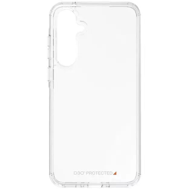 PanzerGlass HardCase with D3O® Bio and Military Grade certification for Samsung Galaxy A55 5G - transparent 5