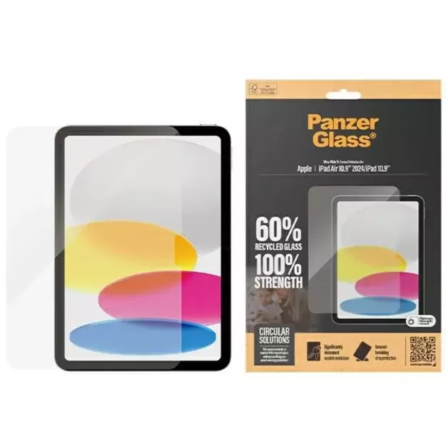 PanzerGlass Ultra-Wide Fit tempered glass for iPad Air 10.9&quot  2024