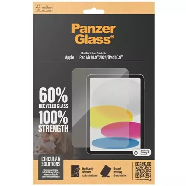 PanzerGlass Ultra-Wide Fit tempered glass for iPad Air 10.9&quot  2024 3