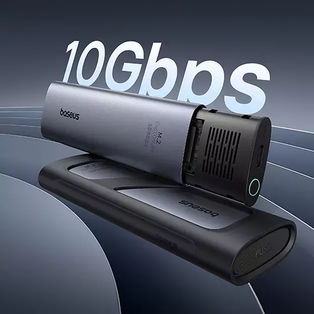 Baseus FlyJoy M.2 NVMe 10Gb/s SSD Caddy - Gray 7