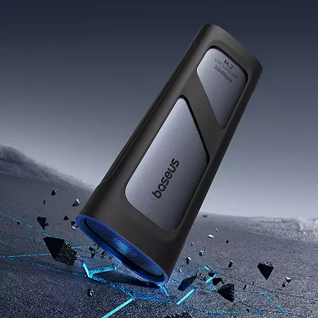 Baseus FlyJoy M.2 NVMe 10Gb/s SSD Caddy - Gray 9
