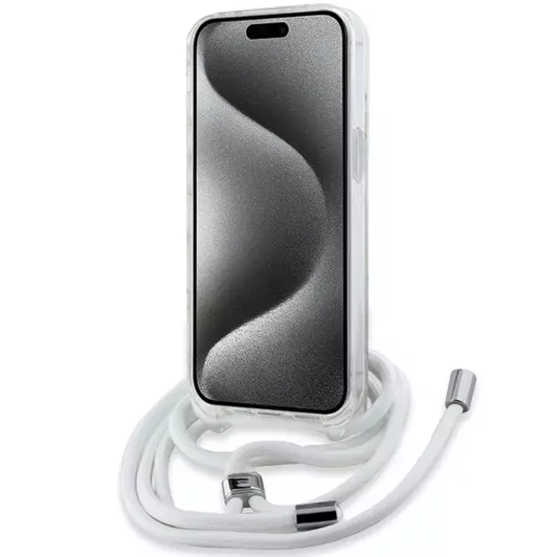 Karl Lagerfeld Crossbody IML Karl Head MagSafe case for iPhone 15 / 14 / 13 - transparent 9
