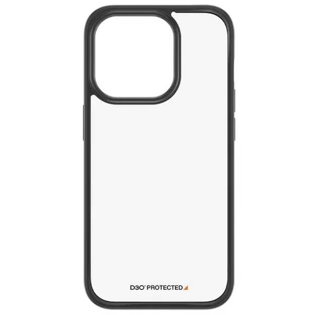Military Grade Certified PanzerGlass ClearCase iPhone 15 Pro Case - Transparent &amp  Black 8