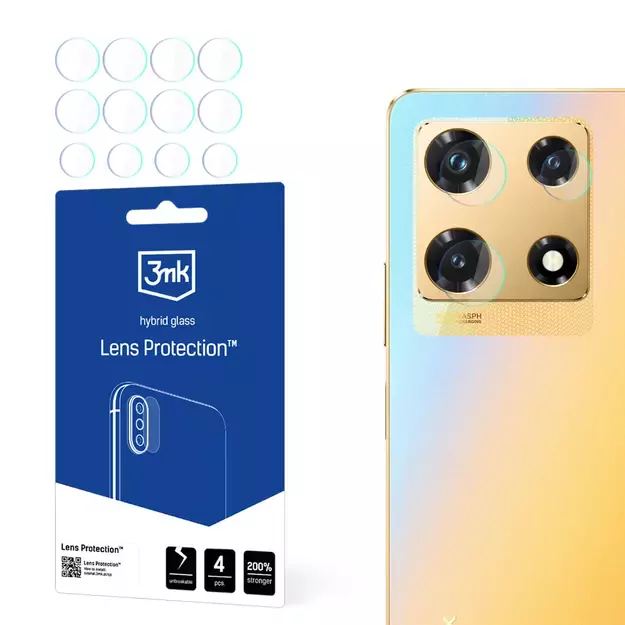 3mk Lens Protection™ hybrid camera glass for Infinix Note 30 Pro