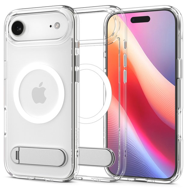 Spigen Ultra Hybrid &quot S&quot  MagSafe Case for iPhone 17 Air - Clear and White
