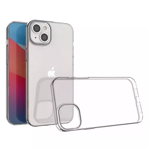 Gel case cover for Ultra Clear 0.5mm iPhone 14 Max transparent 1