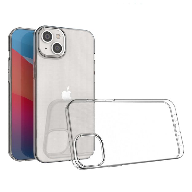 Gel case cover for Ultra Clear 0.5mm iPhone 14 Max transparent 8