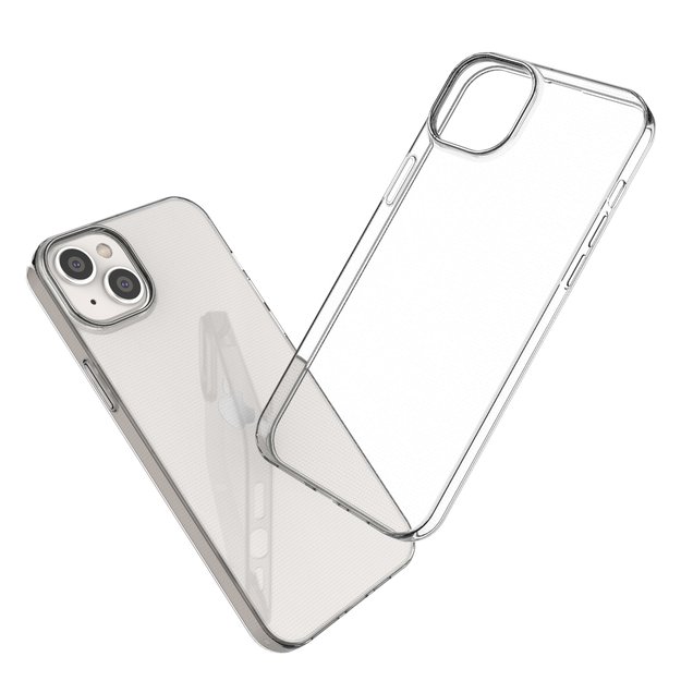 Gel case cover for Ultra Clear 0.5mm iPhone 14 Max transparent 12