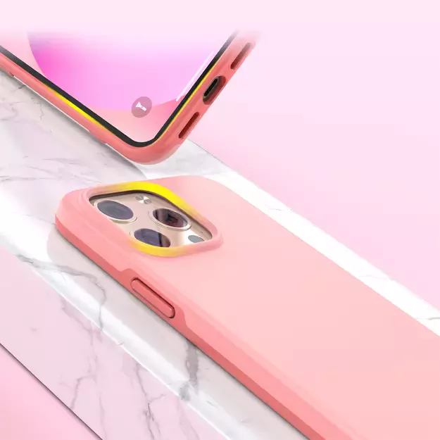 Choetech MFM Anti-drop case Made For MagSafe for iPhone 13 Pro pink (PC0113-MFM-PK) 2